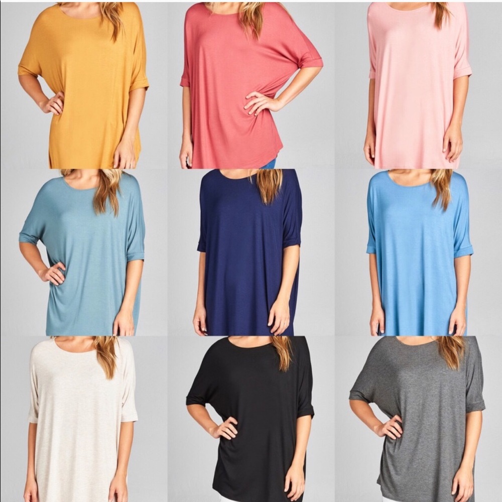 Tunic T-Shirt 3/4 sleeve